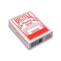 Bicycle Seconds İskambil Oyun Kart Destesi - Kırmızı