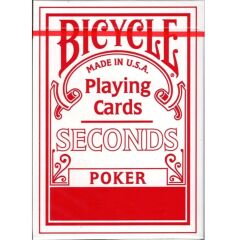 Bicycle Seconds İskambil Oyun Kart Destesi - Kırmızı