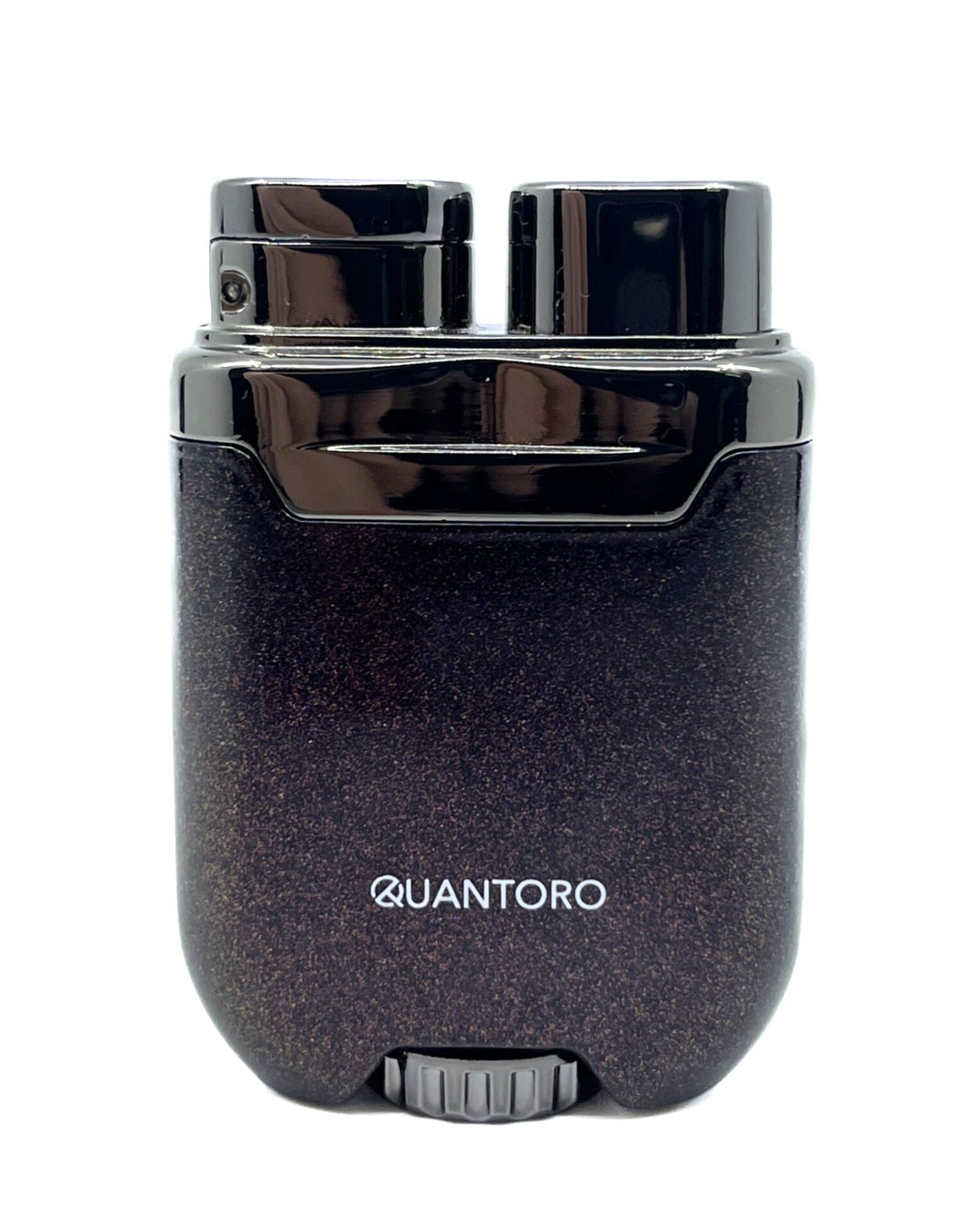 Quantoro Gece Parıltısı Pürmüz Alevli Çakmak - Siyah
