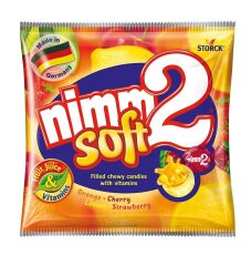 Nimm2 Soft Karışık Meyve Aromalı Şeker 116 Gr (3 ADET)