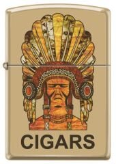 Zippo Cigar İndian Design Çakmak