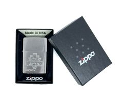 Zippo Logo Bradford Dizayn Çakmak