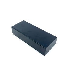 Parmida Deri Puro Kılıfı/Seyahat Humidoru İkili - Kahverengi (Desenli)