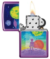 Zippo Alien Worlds Dizayn Çakmak