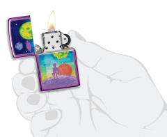 Zippo Alien Worlds Dizayn Çakmak
