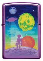 Zippo Alien Worlds Dizayn Çakmak