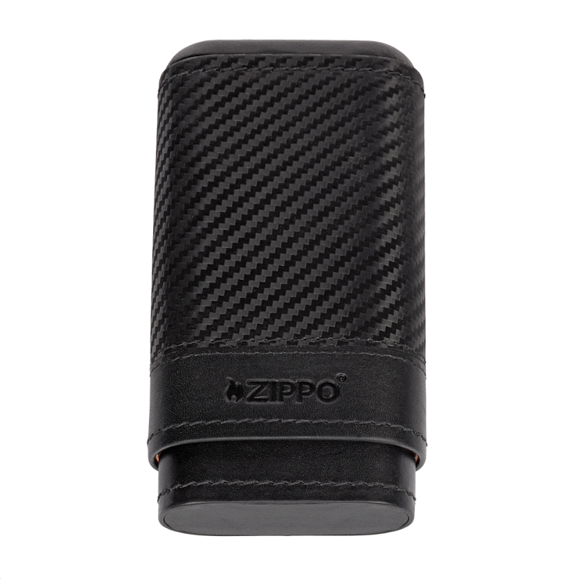 Zippo Carbon Range Deri Puro Kılıfı  Seyahat Humidoru