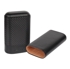 Zippo Carbon Range Deri Puro Kılıfı  Seyahat Humidoru