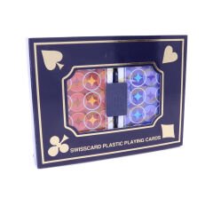 Swisscard Plastik İskambil - Oyun Kartı Destesi