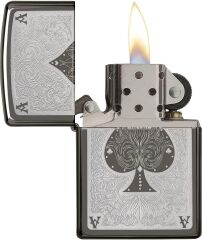 Zippo Maça As Krom Çakmak