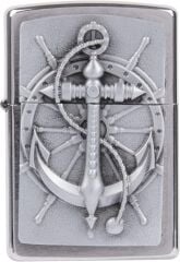 Zippo Nautical Amblem Dizayn Çakmak