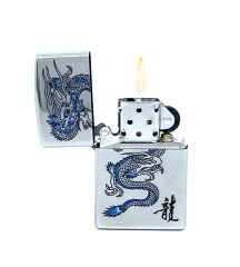 Zippo Blue Dragon - Mavi Ejder Dizayn Çakmak