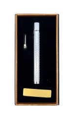 Zenit Kalem Model Slim Çakmak - Gümüş Renk