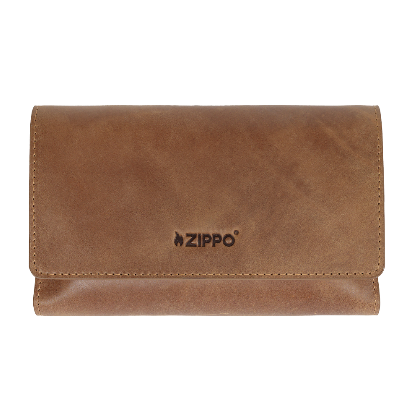 Zippo Vintage Tütün Kesesi Tobacco Pouch - Taba
