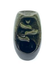 Geri Akışlı Buhurdanlık ve Tütsülük Seramik - Yeşil