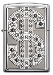 Zippo Dolar Swarovski Dizayn Çakmak