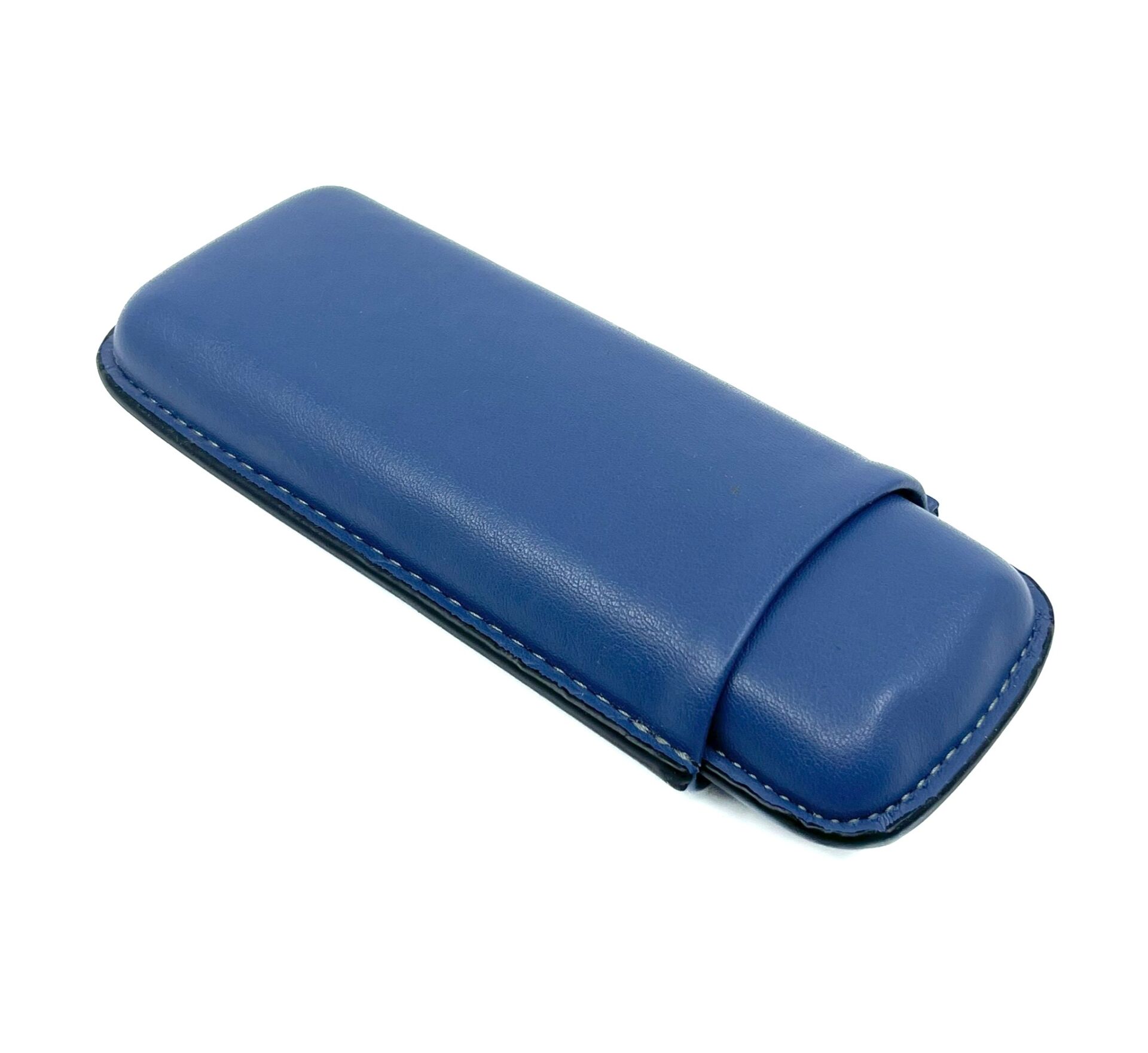FireBird Deri Puro Kılıfı/Seyahat Humidoru İkili - Mavi