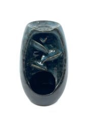 Geri Akışlı Buhurdanlık ve Tütsülük Seramik - Mavi