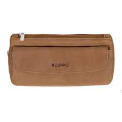 Zippo Deri Pipo Çantası - Açık Kahverengi 2008010