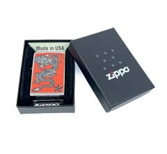 Zippo Red Dragon - Kızıl Ejder Dizayn Çakmak