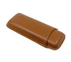 FireBird Deri Puro Kılıfı/Seyahat Humidoru İkili - Kahverengi