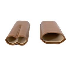 FireBird Deri Puro Kılıfı/Seyahat Humidoru İkili - Kahverengi