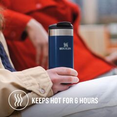 Stanley The AeroLight Transit Termos Bardak 0.47 Lt - (16 OZ) Royal Blue Metallic