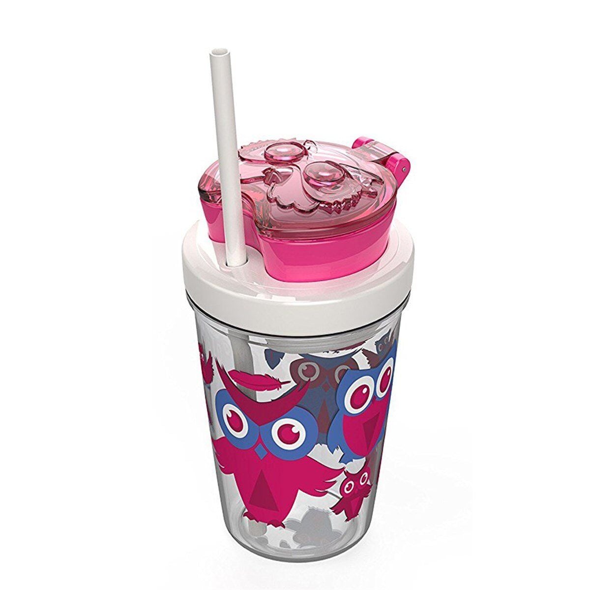 Contigo Snack Atıştırmalık Tritan Bardak 350ML - Pembe