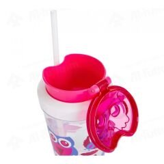 Contigo Snack Atıştırmalık Tritan Bardak 350ML - Pembe