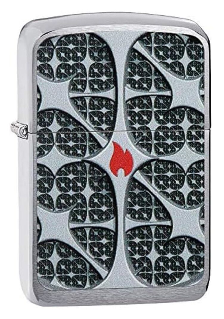 Zippo 1941 Silver Texture Dizayn Çakmak