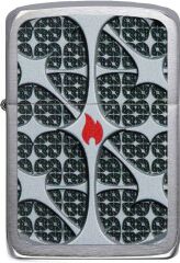 Zippo 1941 Silver Texture Dizayn Çakmak