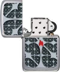 Zippo 1941 Silver Texture Dizayn Çakmak