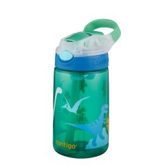 Contigo Gizmo Flip Dino Tritan Çocuk Suluğu 420ML - Yeşil