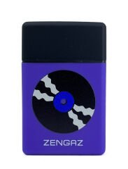 Zengaz Cool Tasarım Jet Alev Çakmak - Retro Vinyl Record (Plak)