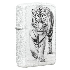 Zippo White Tiger - Beyaz Kaplan Dizayn Çakmak