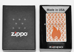 Zippo Krom Flames Çakmak