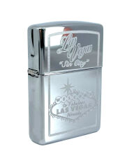 Zippo Sin City Las Vegas Dizayn Çakmak