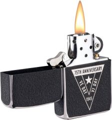 Zippo WWII 1945 75. Yıl Zafer Yıldönümü Anma/75th Anniversary Commemorative Edition Çakmak