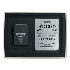 Zippo WWII 1945 75. Yıl Zafer Yıldönümü Anma/75th Anniversary Commemorative Edition Çakmak