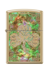 Zippo Celtic Clover in Fuzion Çakmak
