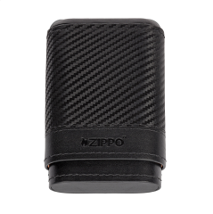 Zippo Carbon Range Deri Puro Kılıfı Seyahat Tipi - Siyah