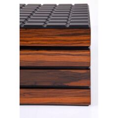Parmida Humidor  Puro Saklama Kutusu - Siyah/Kahverengi 0165
