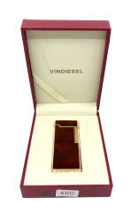 Metal Mum Alev Çakmak - Kiremit Rengi