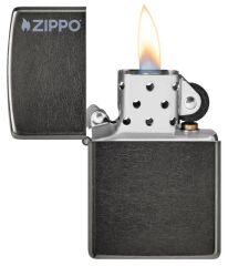 Zippo Classic Grey Logo Dizayn Çakmak