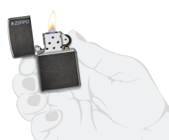 Zippo Classic Grey Logo Dizayn Çakmak