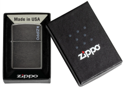 Zippo Classic Grey Logo Dizayn Çakmak