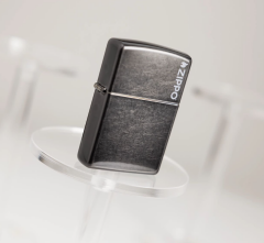 Zippo Classic Grey Logo Dizayn Çakmak