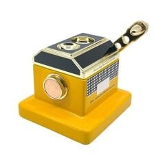 Özel Saklama Kutusunda Masa Tipi Puro Makası - Kesicisi Düz Kesim / V-Cut Kesim