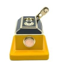 Özel Saklama Kutusunda Masa Tipi Puro Makası - Kesicisi Düz Kesim / V-Cut Kesim