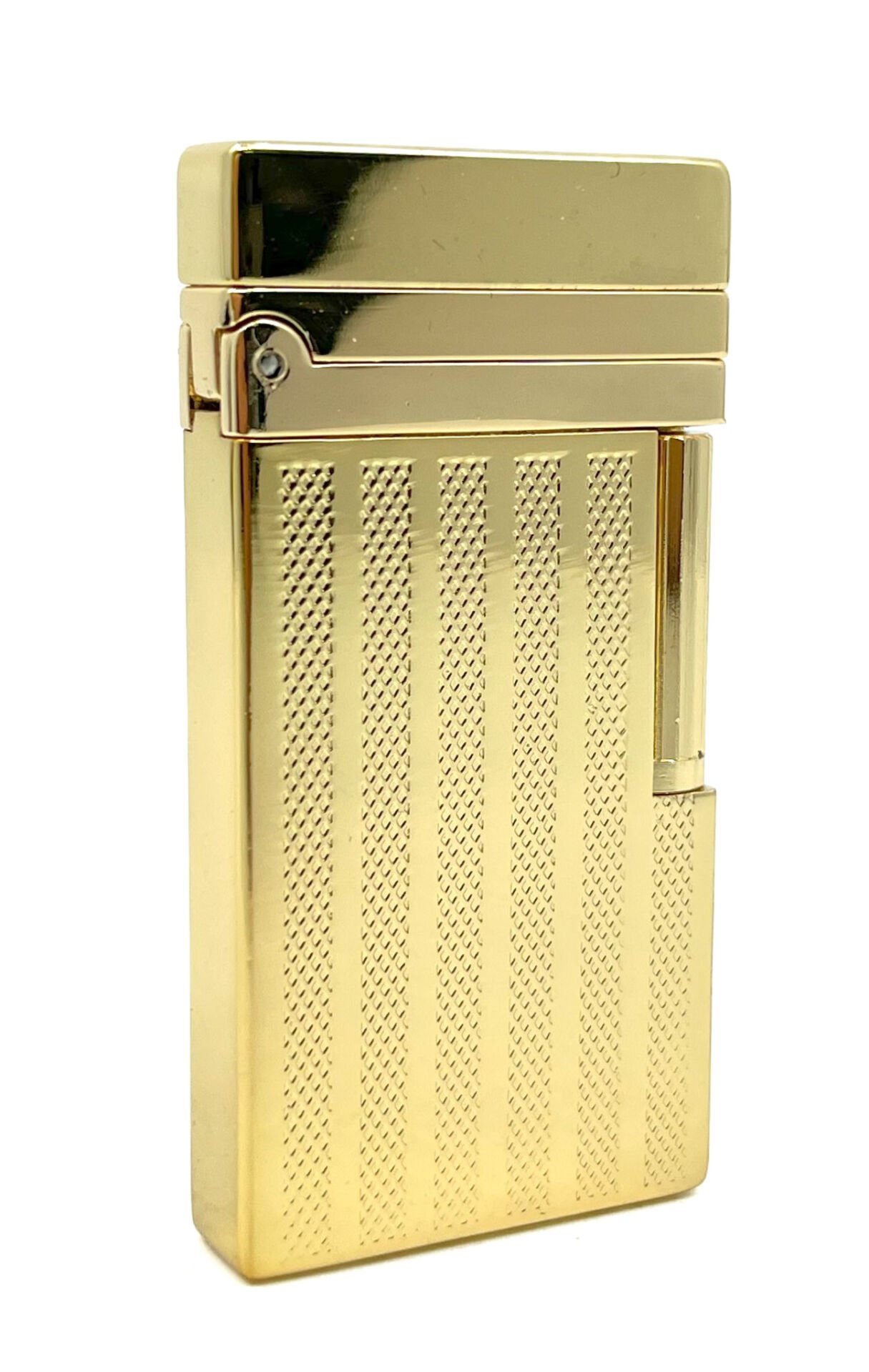 Metal Mum Alev Deluxe Çakmak - Altın Rengi